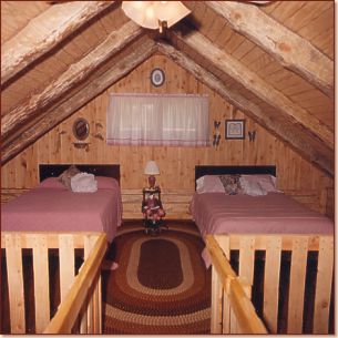 2 beds in the loft