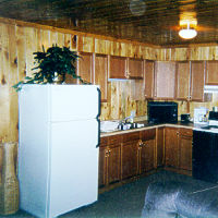 We have a fully equipped Kitchen at Paradise Cabin, Logan, Hocking Hills, Ohio