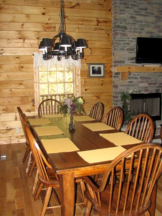 The Merlot Dining Area, room for eight