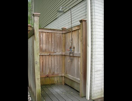 Outdoor shower