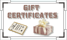 Click to purchase a gift certificate on-line, makes a perfect gift