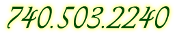 Call Melissa 740.503.2240