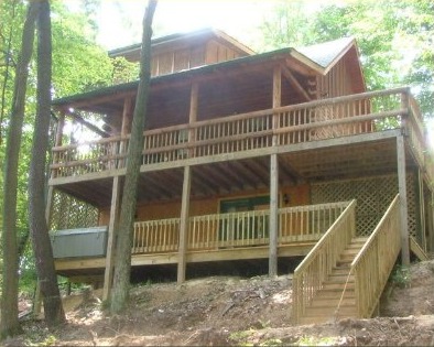 Hilltop Cabin outdoors