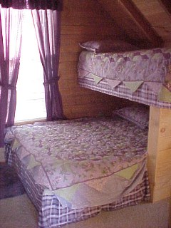 The View cabin bunk bed