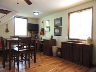 The Cottage cabin interior