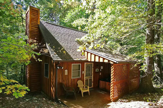 Hiding Place Cabins, Logan, Hocking Hills, Ohio