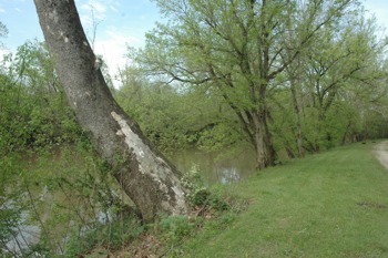 Hocking River RV pond