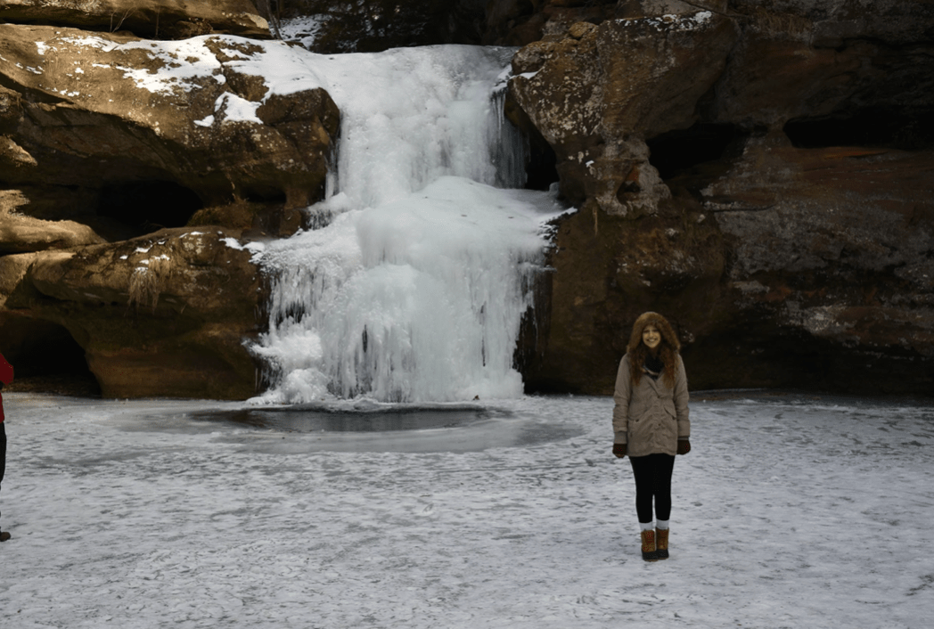 Upper Falls Hocking hills