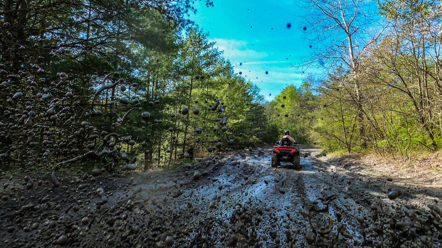 ATV riding Hocking Hills