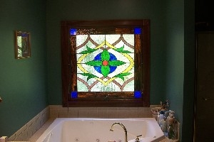 Picture of Bernie & Max Stained Glass
