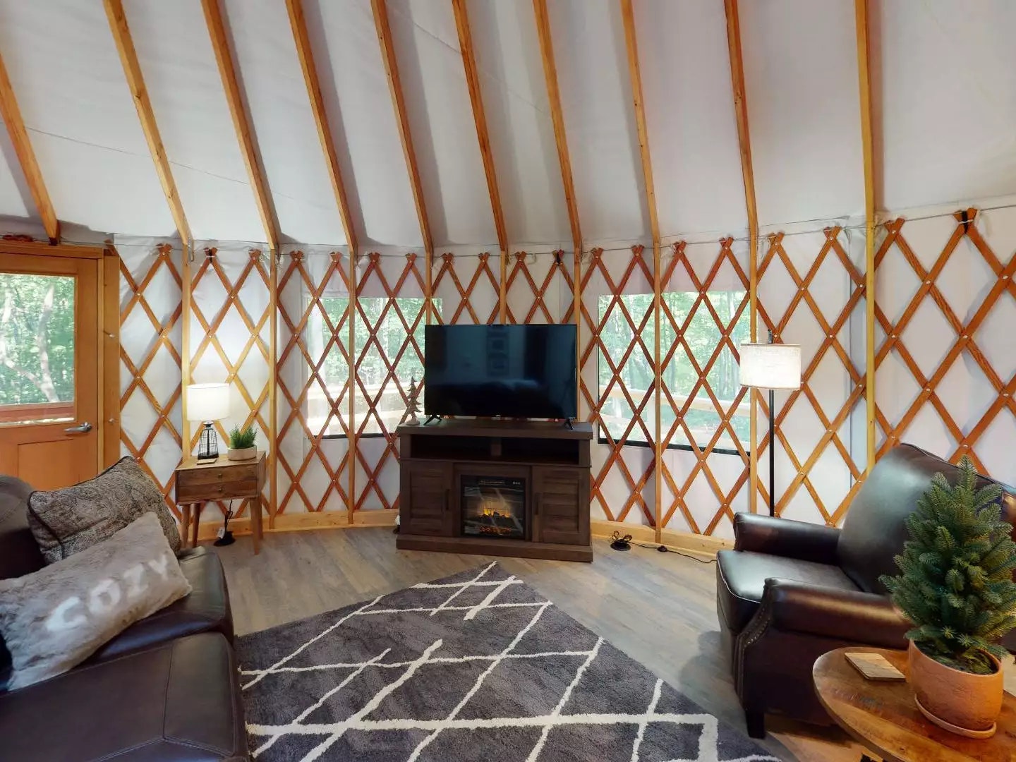 Hocking Hills Yurts  Cabins