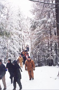 Hocking Hills Annual Winter Hike