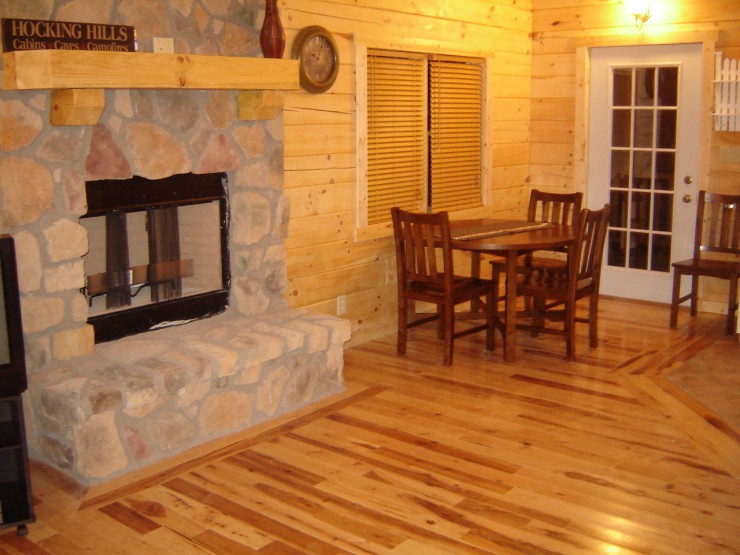 Shamrock Cabin dining table