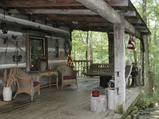 Log Cabin deck