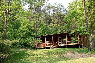 Paradise Cabin exterior