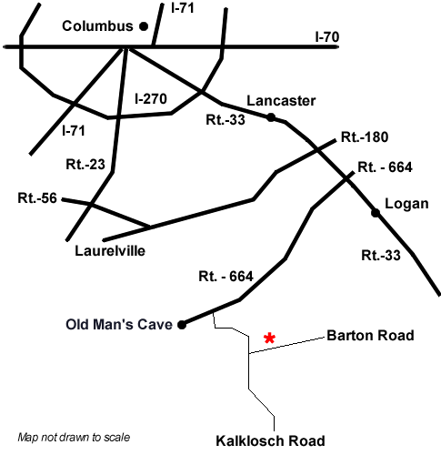 Paradise Cabin Map