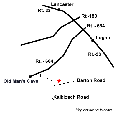 Paradise Cabin map