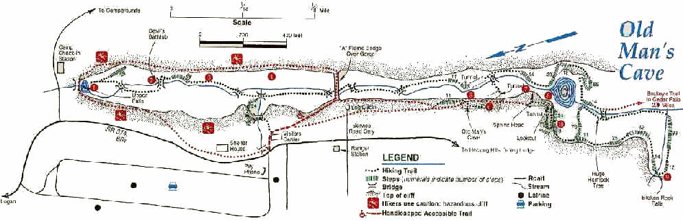 Old Man 39 s Cave Hiking Trail - M Omc 