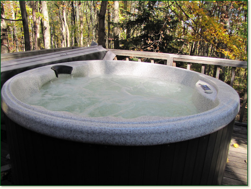 Hot Tub on the Deck 