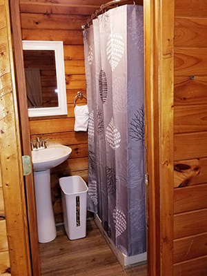 Plymouth cabin bathroom