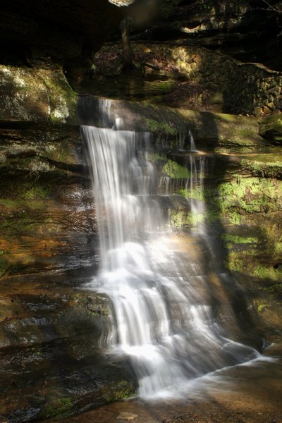 Waterfallat Old mans cave