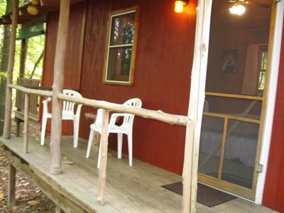 Wolf's Den porch