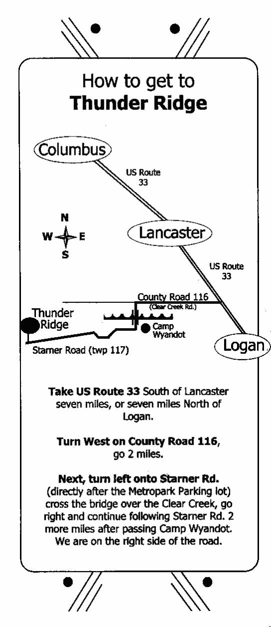 Thunder Ridge map