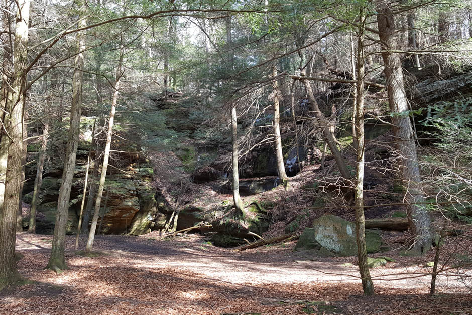 Walnut Valley Cabin trail